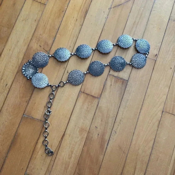 Y2k  concho metal disc belt - Picture 1 of 4